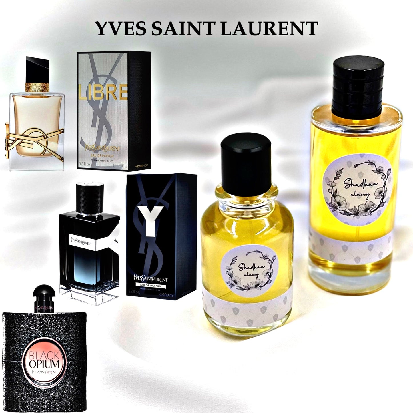 YVES SAINT LAURENT Famous Perfumes عطور ماركات مشهورة