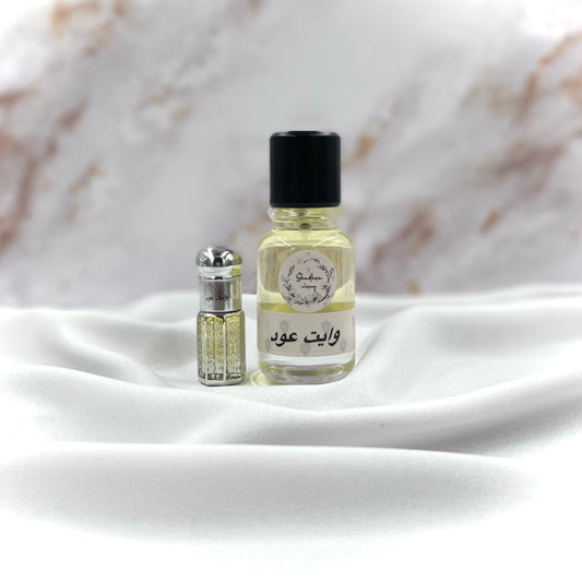 Perfumes Arabic WHITE OUD MUKHALAT Essential Oils Collection Of Arabic وايت عود عطر عربي معاصر مخلط دهن مميز