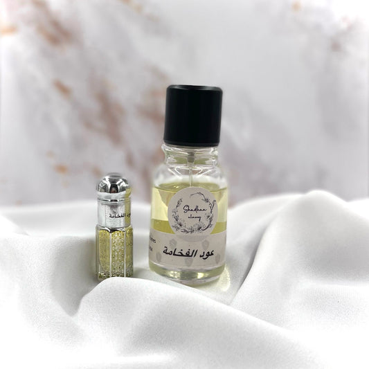 Perfumes Arabic OUD AL FAKHAMA MUKHALAT Essential Oils Collection Of Arabic عود الفخامة عطر عربي معاصر مخلط دهن مميز