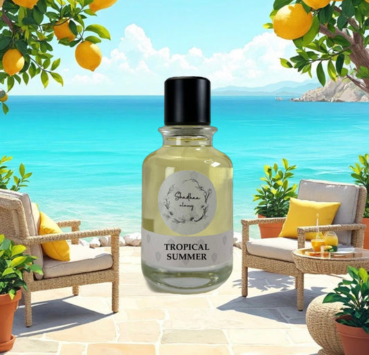 TROPICAL SUMMER Shadhaa collection Limited private perfumes مجموعة حصرية خاصة لعطور