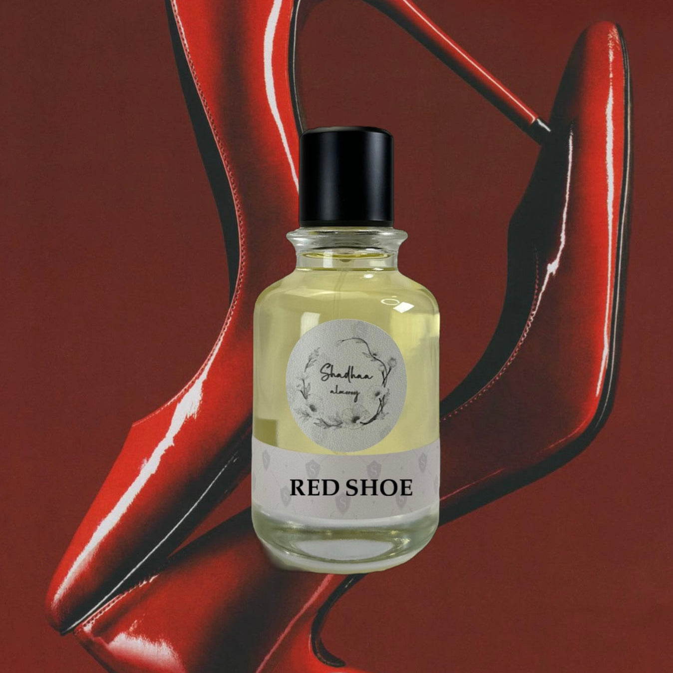 RED SHOE Shadhaa collection Limited private perfumes مجموعة حصرية خاصة لعطور