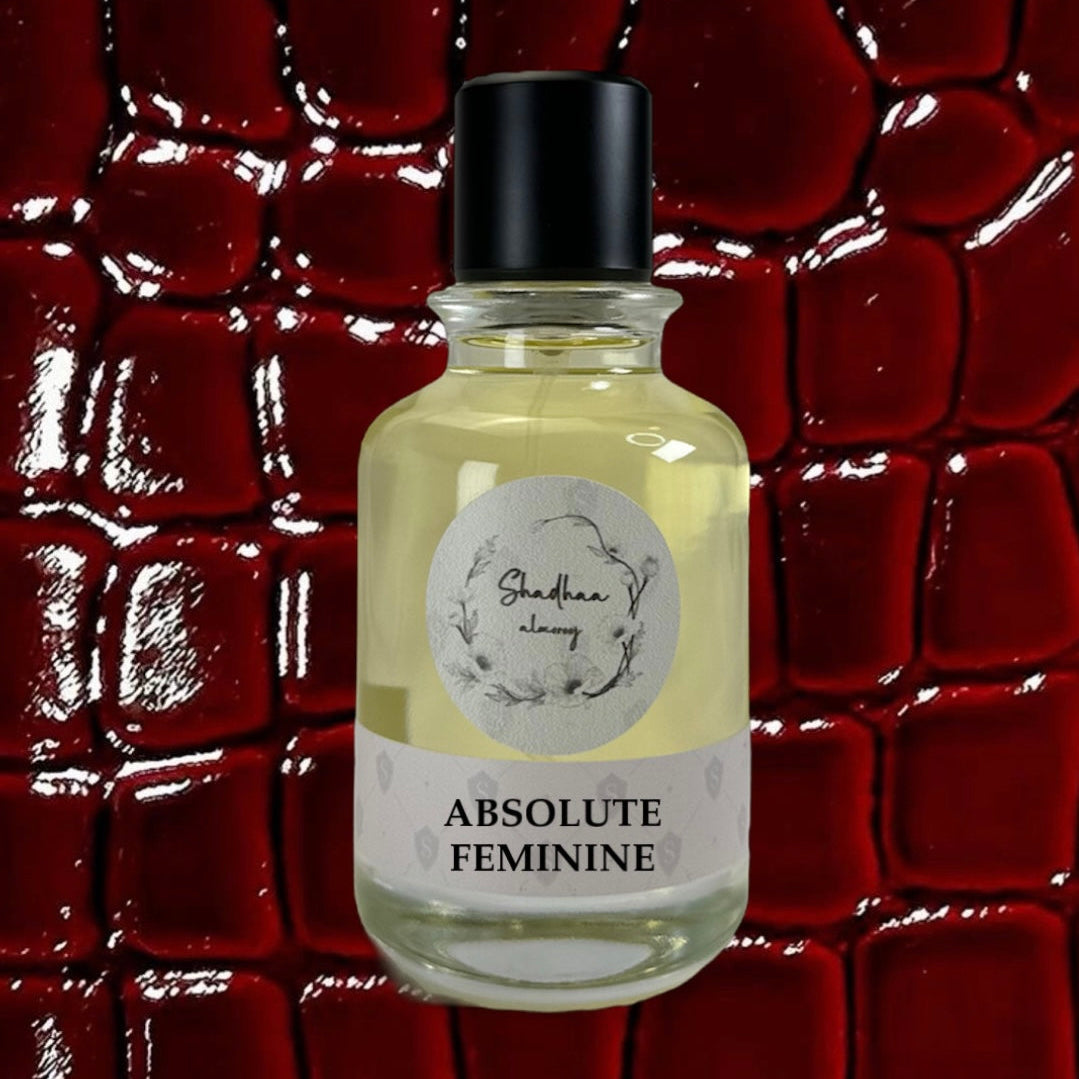 ABSOLUTE FEMININE Shadhaa collection Limited private perfumes مجموعة حصرية خاصة لعطور