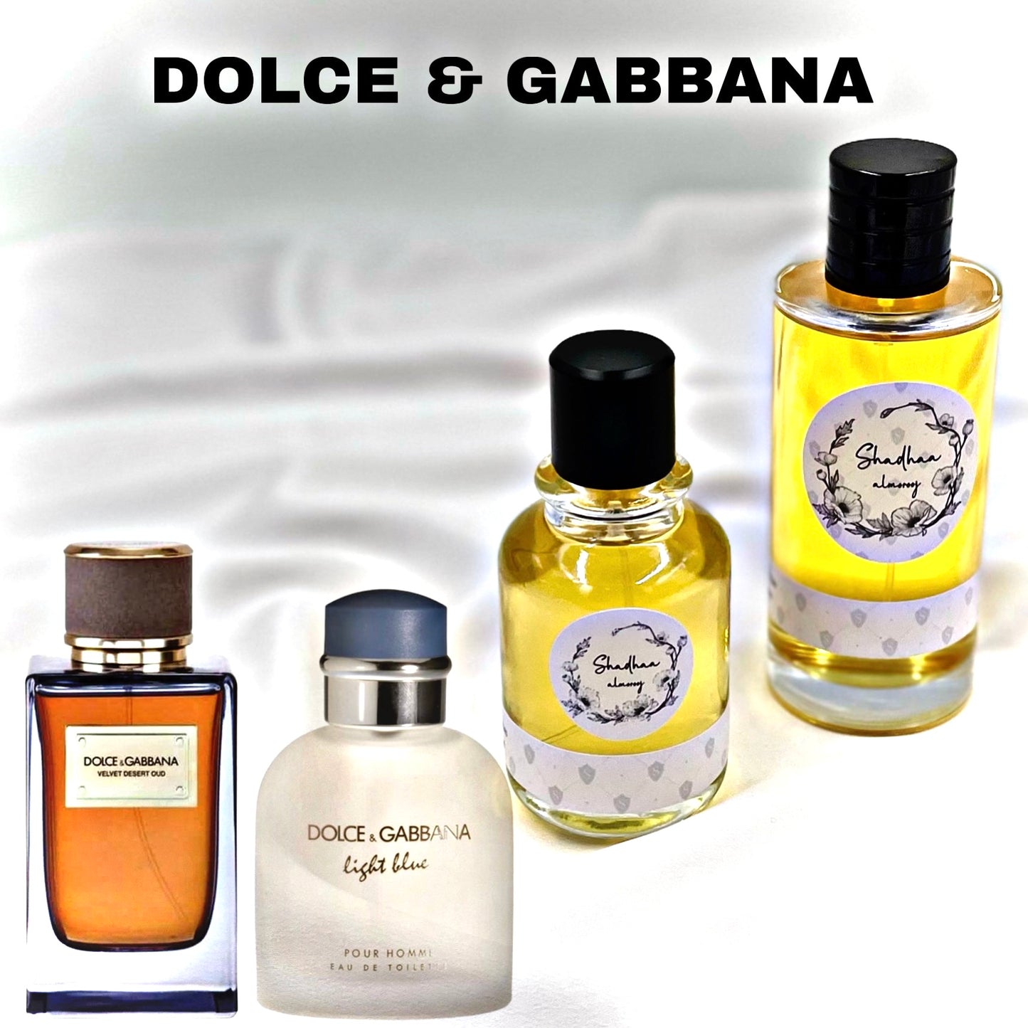 DOLCE AND GABBANA Famous Perfumes عطور ماركات مشهورة