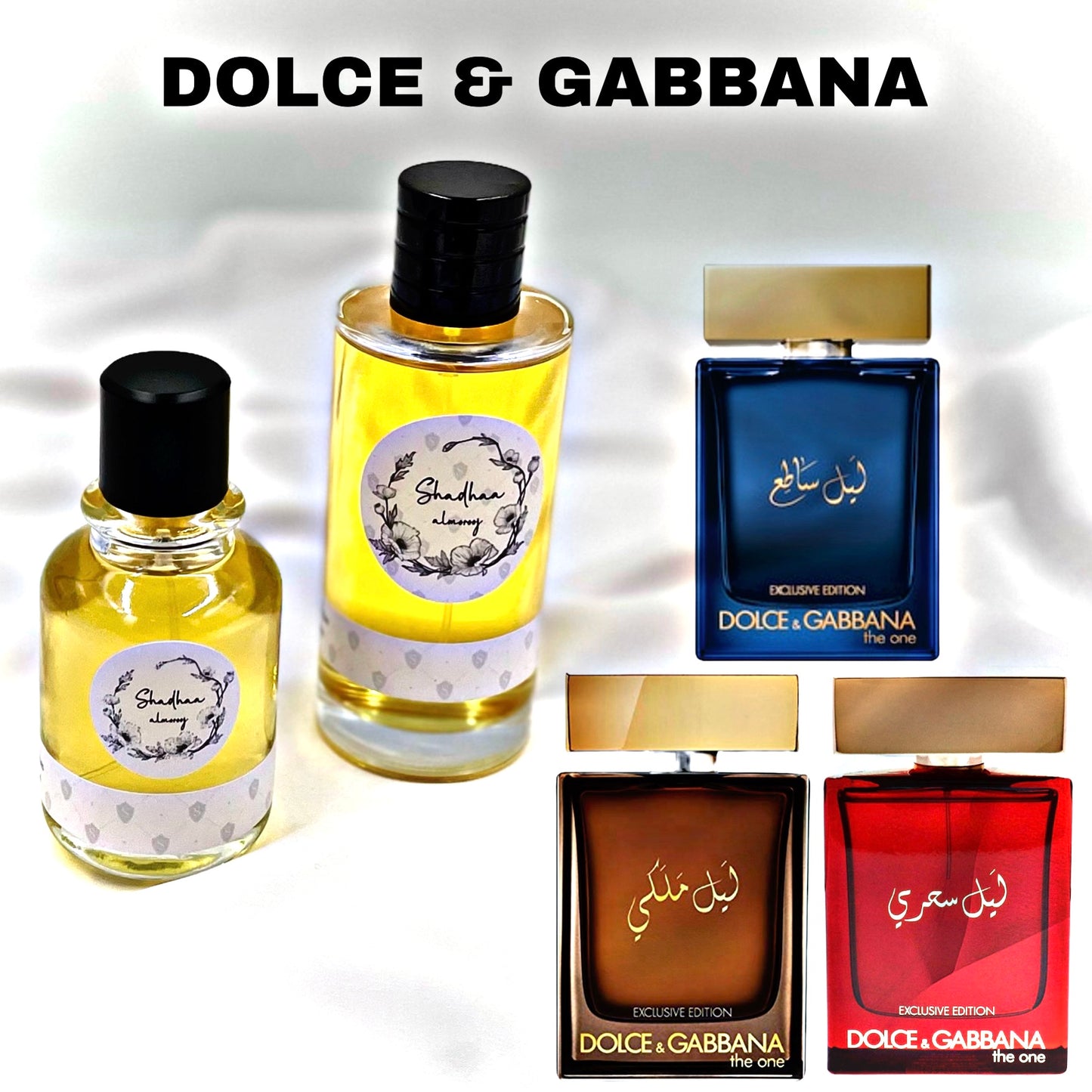 DOLCE AND GABBANA Famous Perfumes عطور ماركات مشهورة