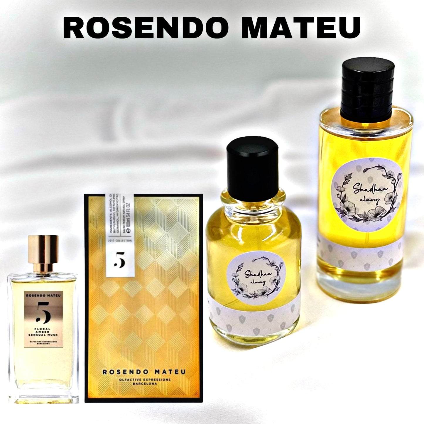 ROSENDO MATEU  Famous Perfumes عطور ماركات مشهورة