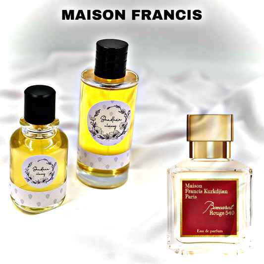 MAISON FRANCIS Famous Perfumes عطور ماركات مشهورة