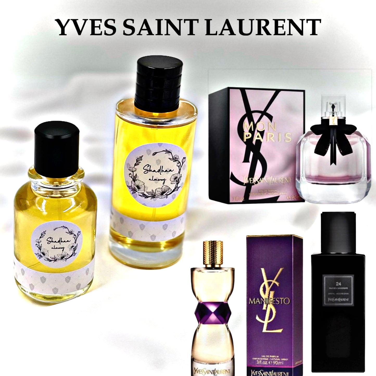 YVES SAINT LAURENT  Famous Perfumes عطور ماركات مشهورة